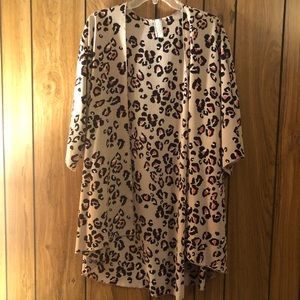 Cheetah Print Kimono